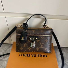 Classic Brown Box Handbag