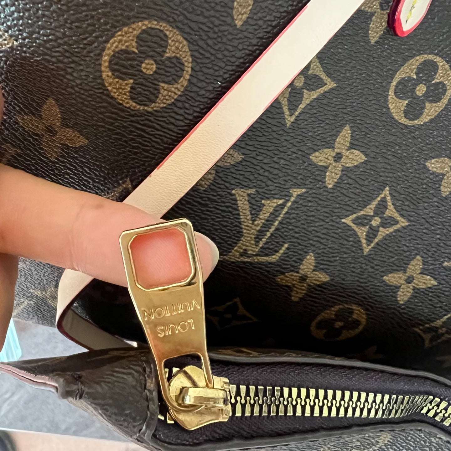 Monogram Ribbon Shoulder Bag