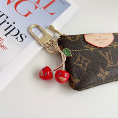 Cherry Charm Card Wallet