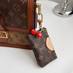 Cherry Charm Card Wallet