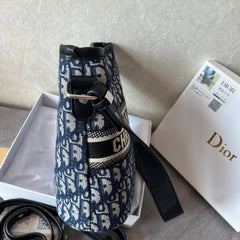 Vintage Blue Canvas Tote Bag