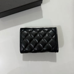 Compact Leather Mini Wallet