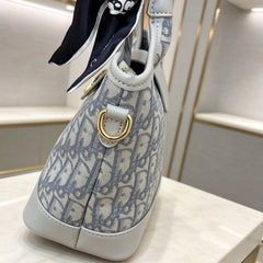 Gray Monogram Travel Handbag