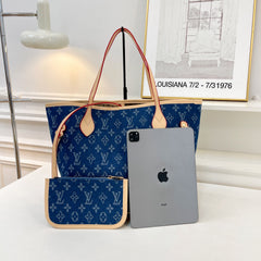 Blue Tote Bag
